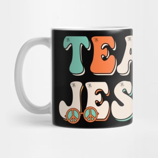 Team Jesus Retro Christian Mug